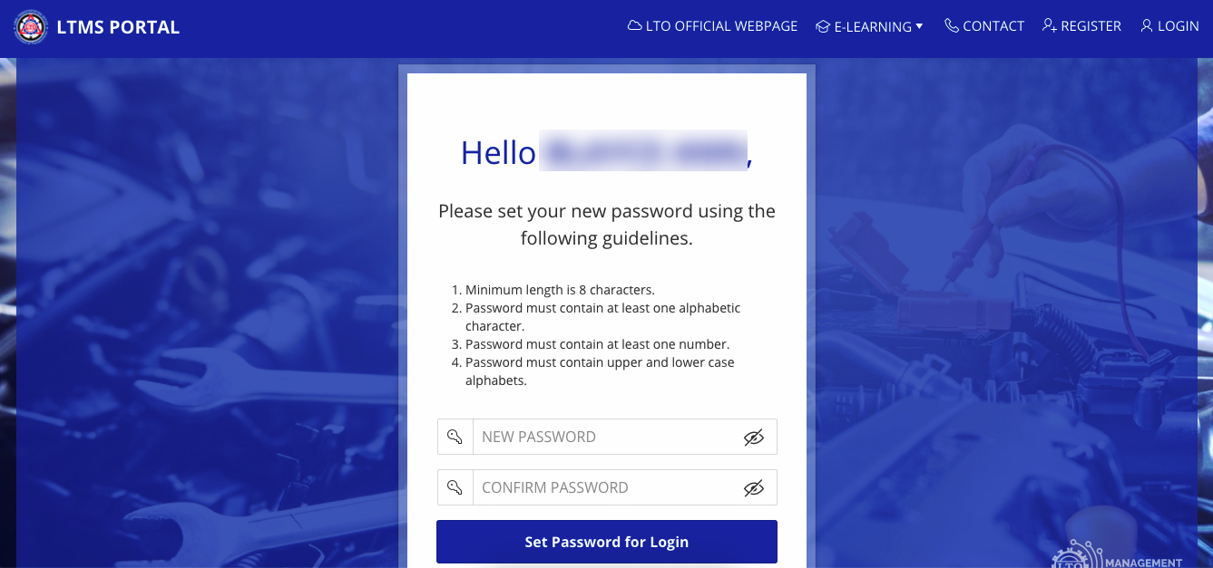 driver-license-online-portal-set-password