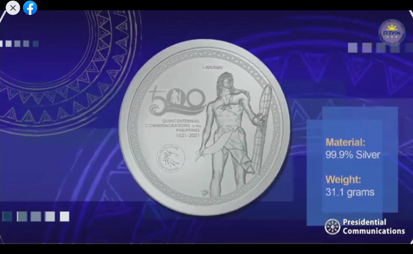 LOOK: BSP unveils P5000 Lapulapu Commemorative Banknote, Silver Medal ...