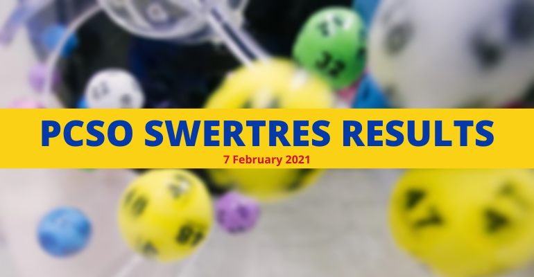 SWERTRES RESULT February 7, 2021 (Sunday)