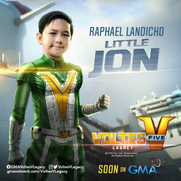 Voltes V Legacy cast finally unveiled Little Jon Armstrong