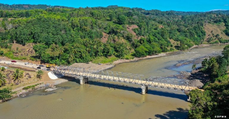 DPWH opens Natulongan Bridge in Kibawe, Bukidnon