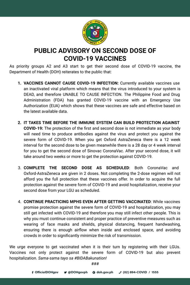 doh-vaccine-advisory