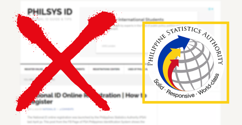 Public Advisory: Beware of Fake National ID Websites