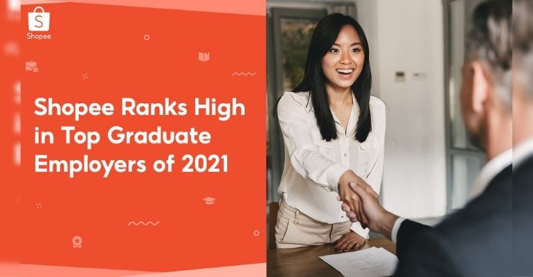 Shopee among top 30 on the list of GradPhilippines’ Top Graduate Employers