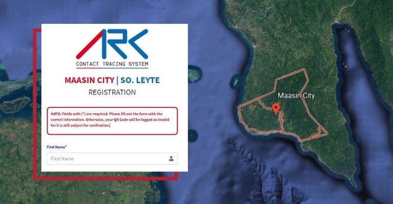 How to register to ARK Maasin City portal QR code