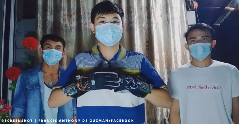 WATCH: Engineering students develop sign language voice converter for thesis