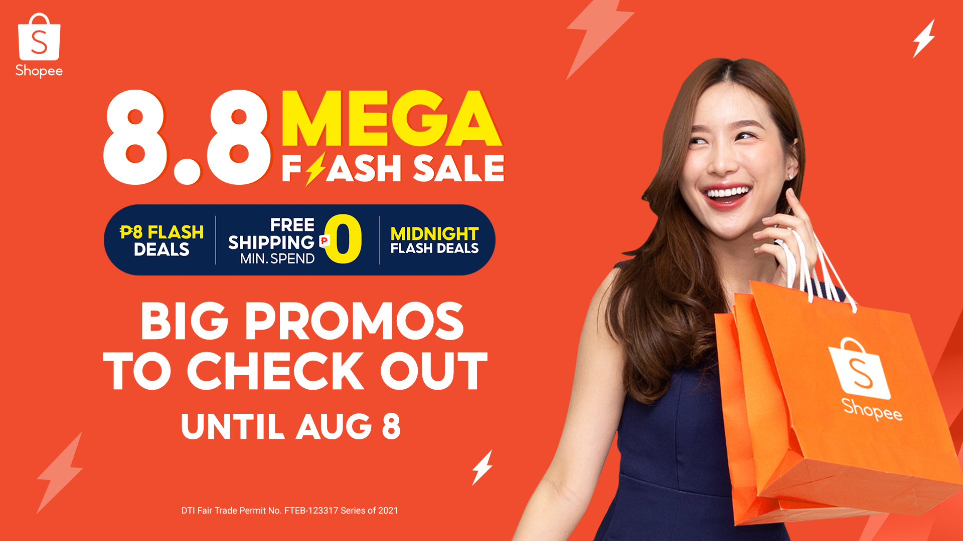 Big Promos to Check Out at the Shopee 8.8 Mega Flash Deals Sale