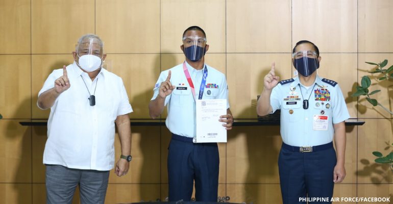 Air Force promotes Olympic medalist Eumir Marcial to sergeant