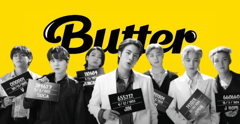 BTS hit “Butter” drops to 7th on Billboard Hot 100