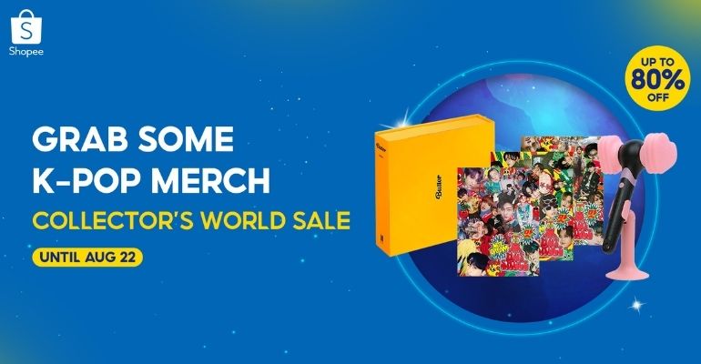 Grab all the hottest K-Pop merch at Shopee Collector’s Fair