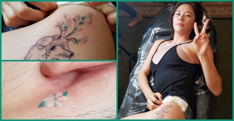 Jin-ri Park, her new sampaguita tattoo, and its significance