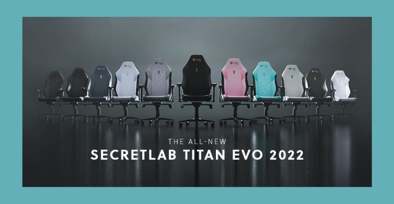 The Secretlab TITAN Evo 2022 hits Philippine markets today!