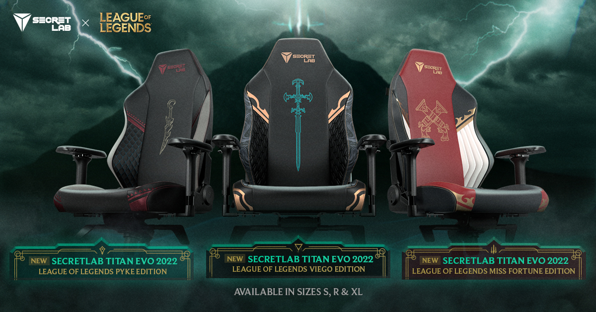 Secretlab debuts Ruination gaming chairs