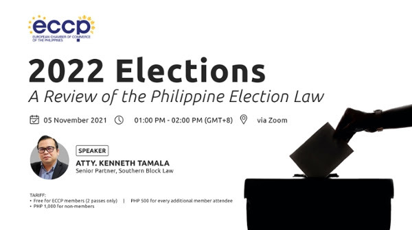 Join the ‘2022 Elections: A Review of the Philippine Election Law’ webinar