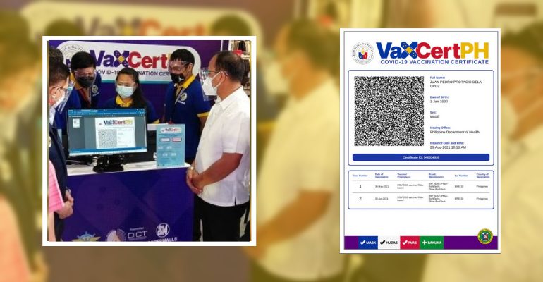 VaxCertPH now available to the public in Pampanga