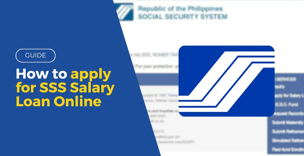 How to apply for SSS Salary Loan Online