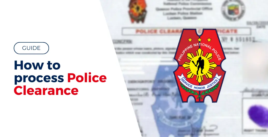 How to process Police Clearance