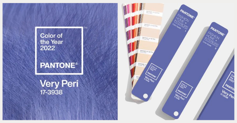 Pantone unveils Very Peri as its Color of the Year for 2022