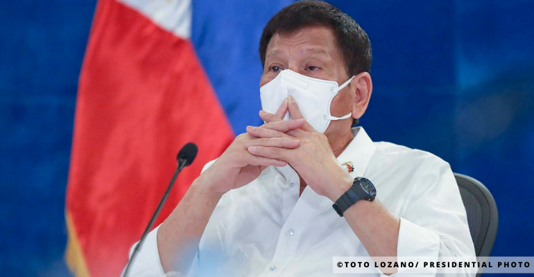 President Duterte withdraws from 2022 Senatorial bid