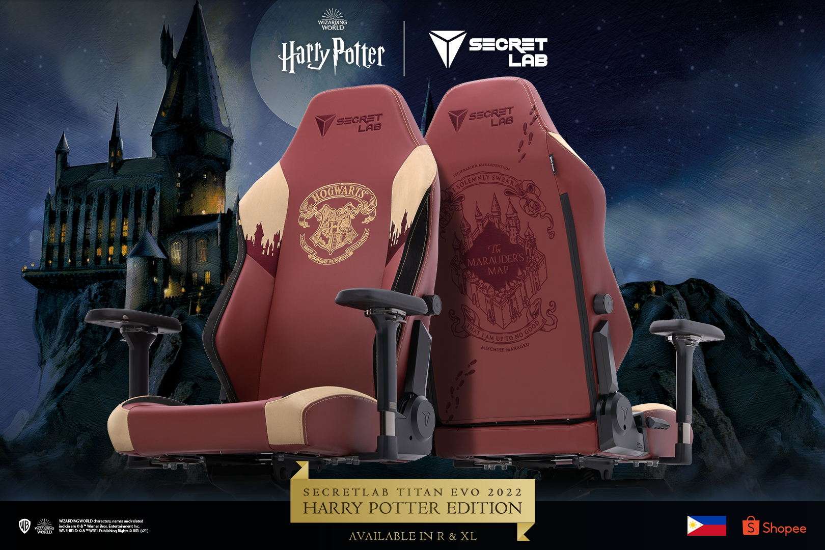 Secretlab-harry-potter-edition