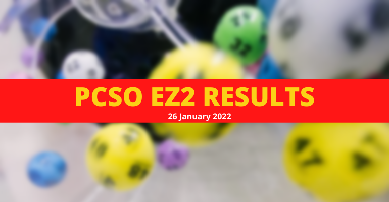 EZ2 2D RESULTS January 26, 2022 (Wednesday)