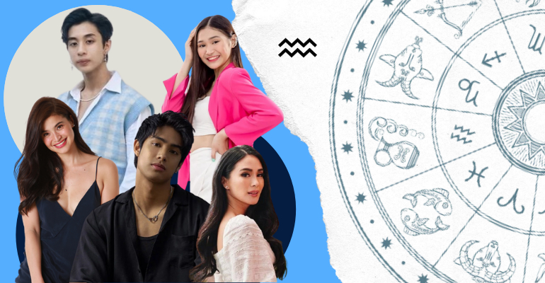 20 Filipino celebrities born under the star sign Aquarius
