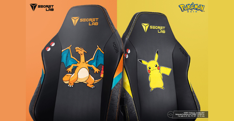 Secretlab celebrates Pokémon25 with gaming chair collection
