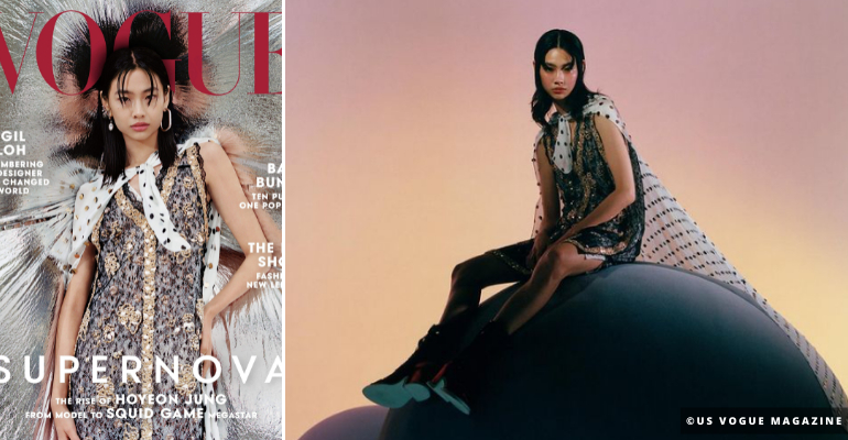 Hoyeon Jung becomes the first Korean to be solo featured in US Vogue Magazine
