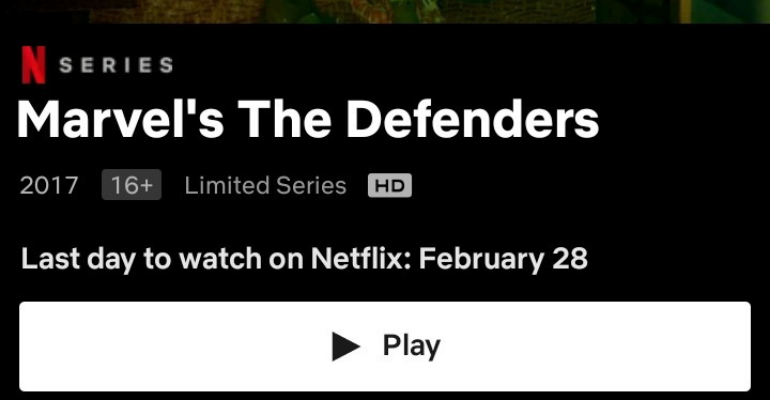 Marvels The Defenders