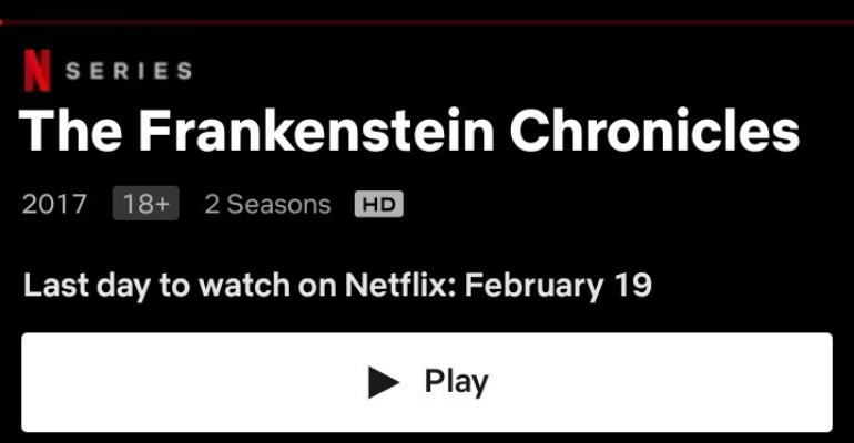 The Frankenstein Chronicles