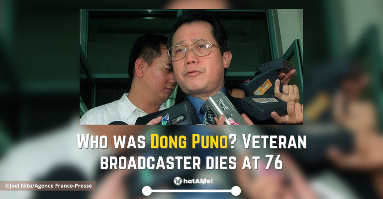 Who was Dong Puno? Veteran broadcaster dies at 76