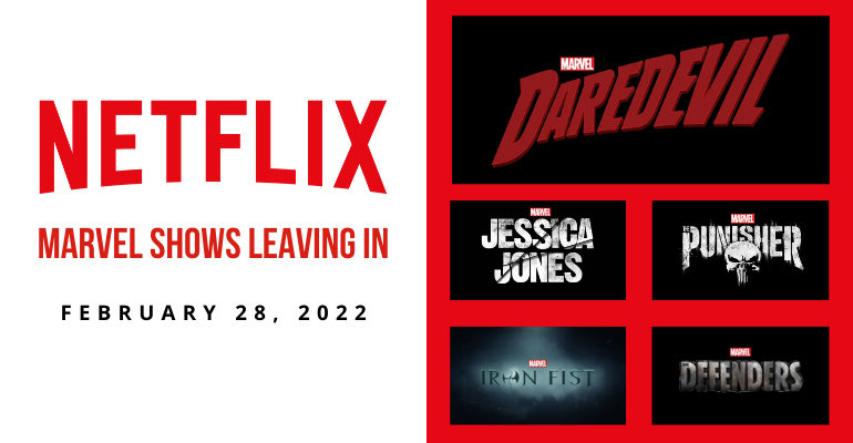 LIST: Marvel shows leaving Netflix on February 28