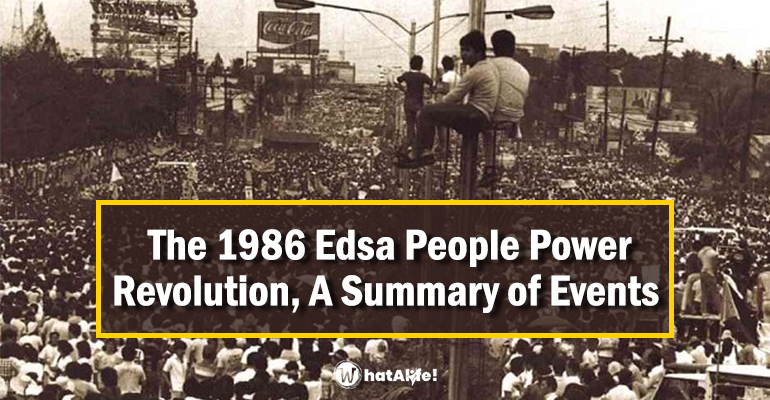 what is the edsa revolution