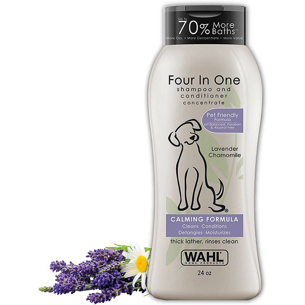 Wahl Dog Shampoo - Four in One Calming Formula
