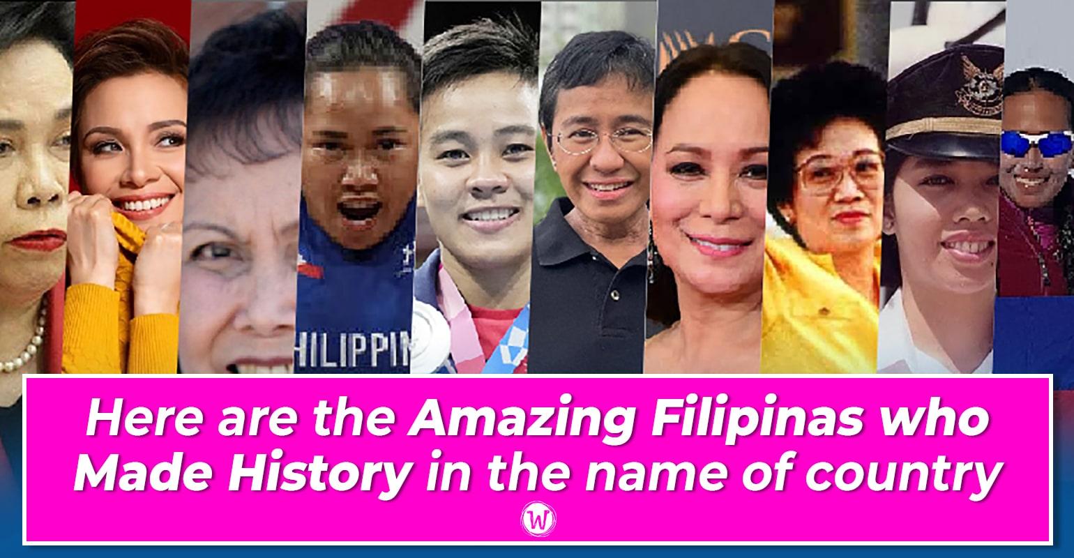 amazing filipinas who made history in the philippines