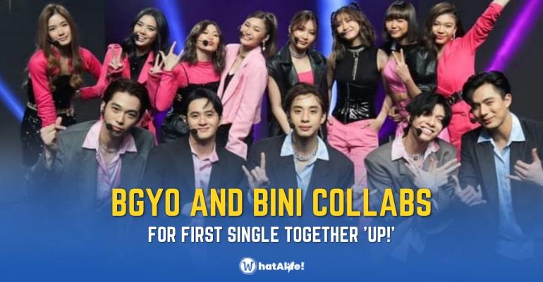 bgyo bini collaborate for first single up