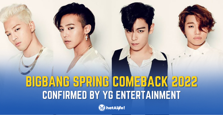 bigbang comeback confirmed by yg entertainment