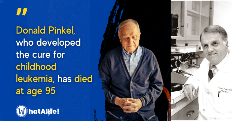 donald pinkel dies at age 95