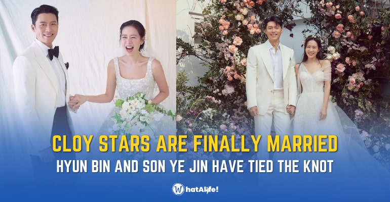 hyun bin and son ye jin are now married
