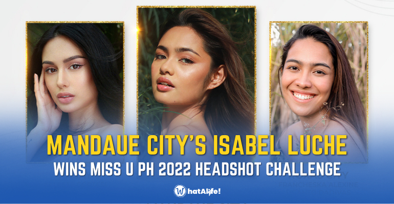 isabel luche wins miss universe philippines headshot challenge 2022