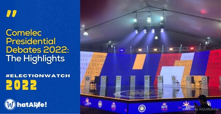 5 Highlights of the Comelec PiliPinas Debates 2022 (March 19)