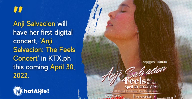 Anji Salvacion: First Digital Concert, KTX.ph