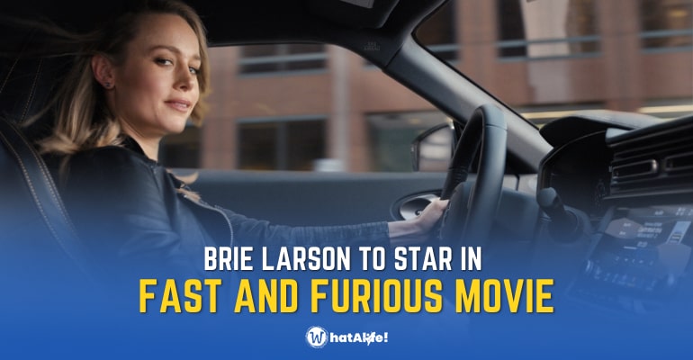 Vin Diesel welcomes Brie Larson in joining the Fast and Furious family