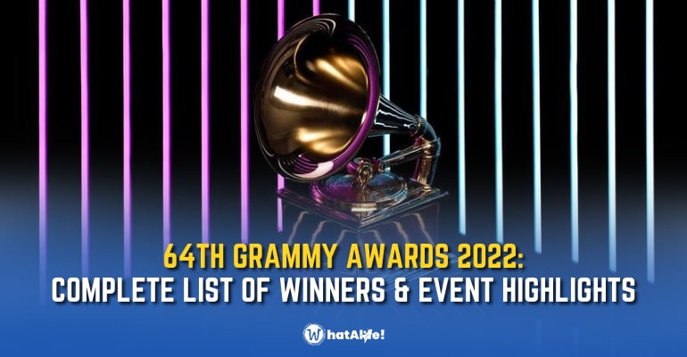 Grammys 2022: Complete list of winners for the 64th Annual Grammy Awards Ceremony