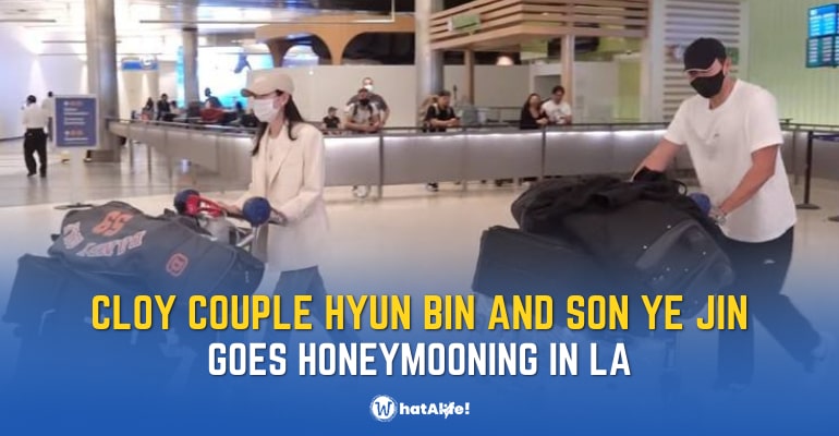 hyun bin son ye jin honeymoon in los angeles