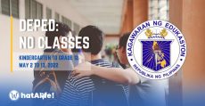 no classes deped may 2 to 13