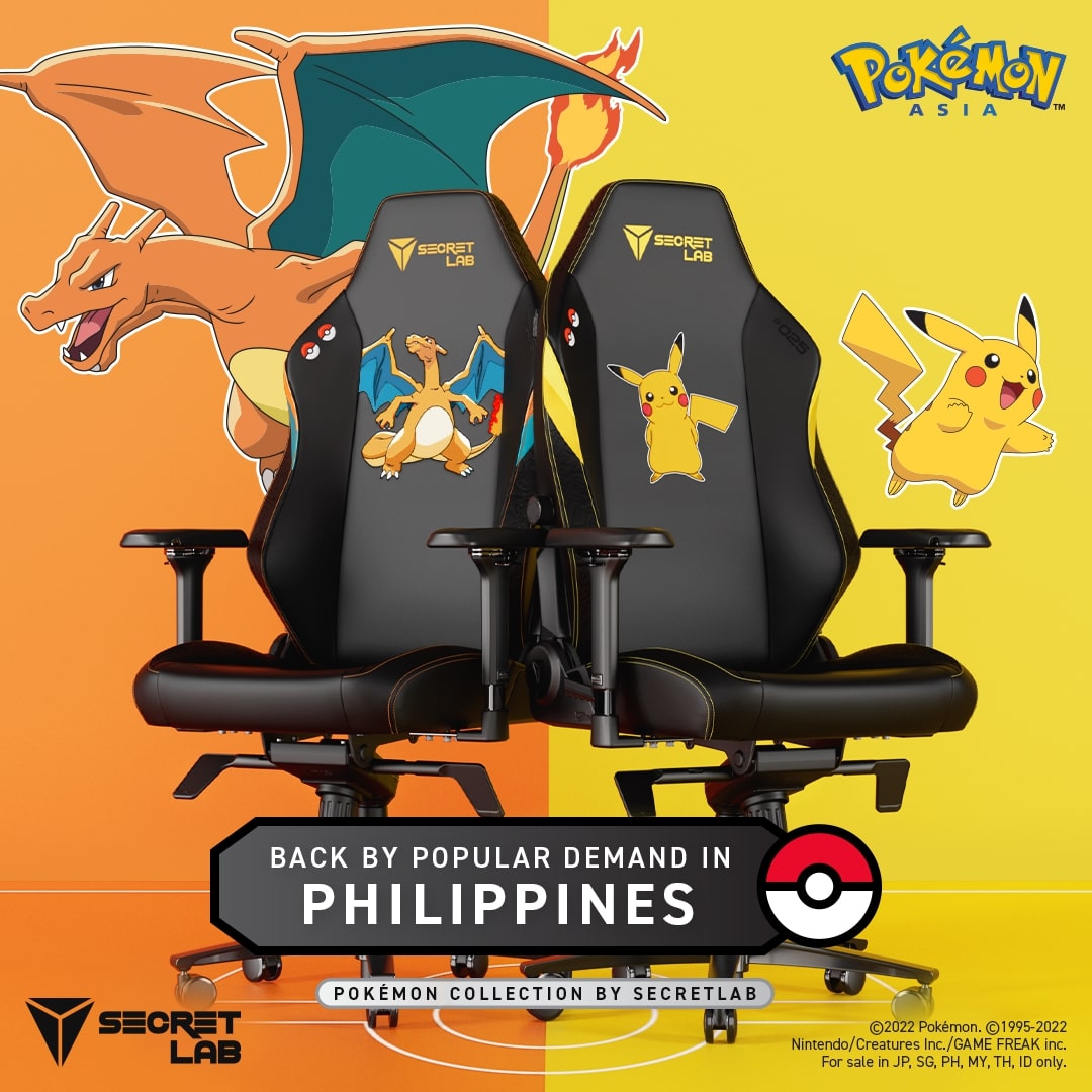 Pokemon Collection by Secretlab Restock Philippines