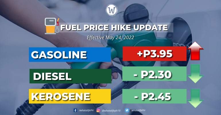 Fuel price update, May 24, 2022