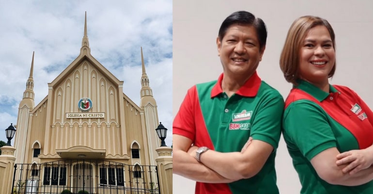 INC officially endorses Bongbong Marcos, Sara Duterte