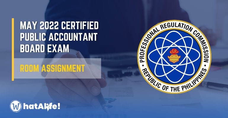 Room Assignment – May 2022 CPA Board Exams